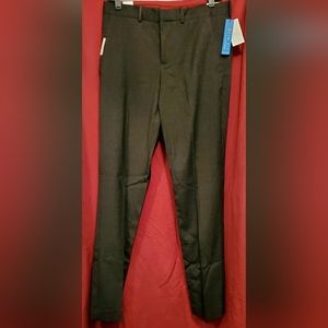 Perry Ellis Gray  Travel Lux Dress Pants 30×32 Slim Fit